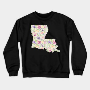 Louisiana Silhouette Florals Crewneck Sweatshirt